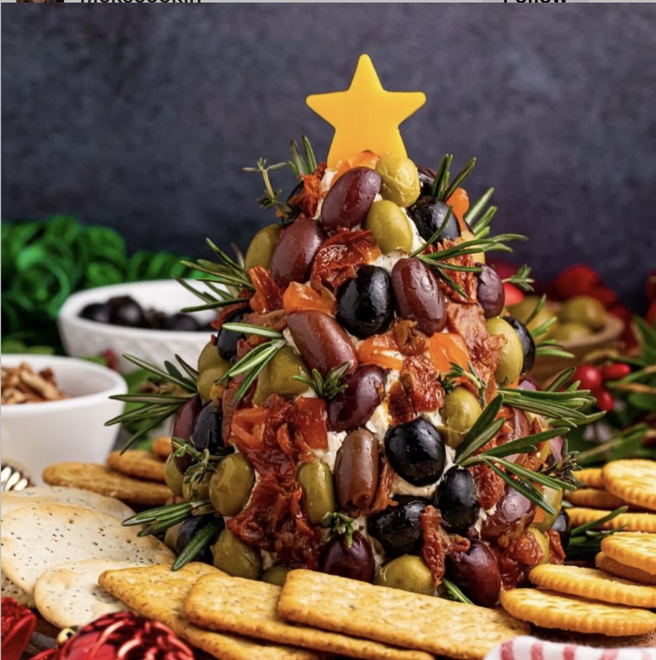 51+ Christmas Party Appetizers Everyone Will Want to Try 17 Festive Olive Cheese Tree