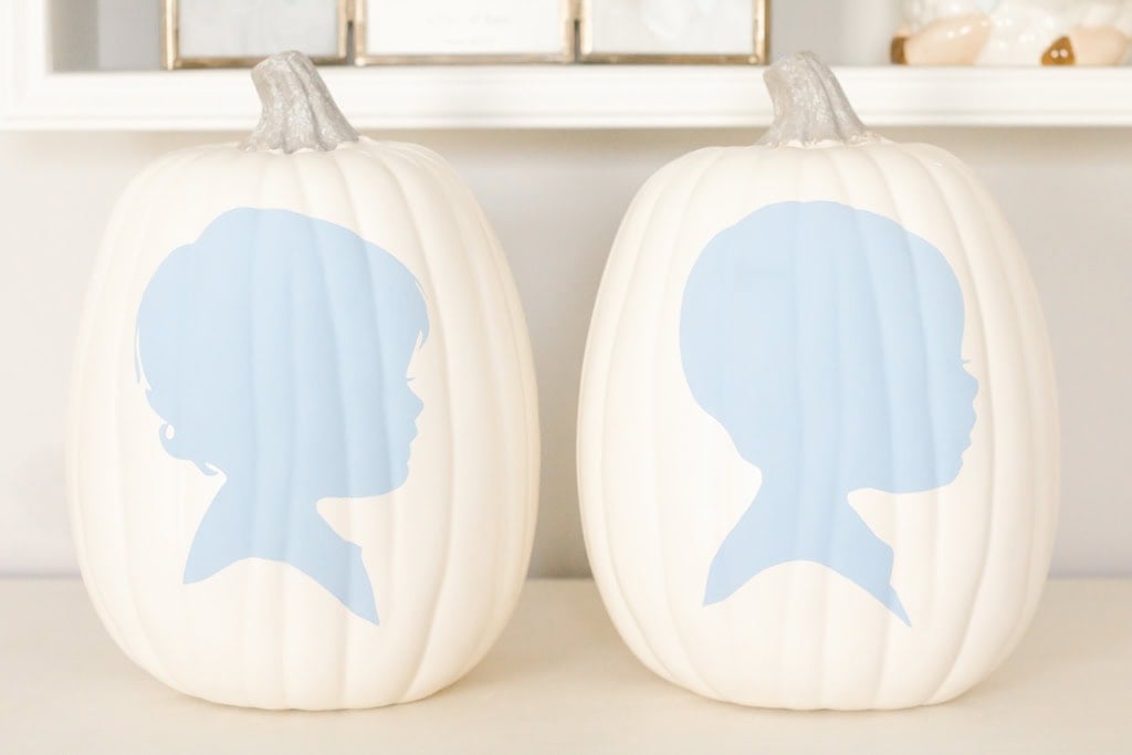 29+ Dollar Tree Fall Decor DIY Ideas for a Beautiful Budget Friendly Home 4 Silhouette Pumpkin Art