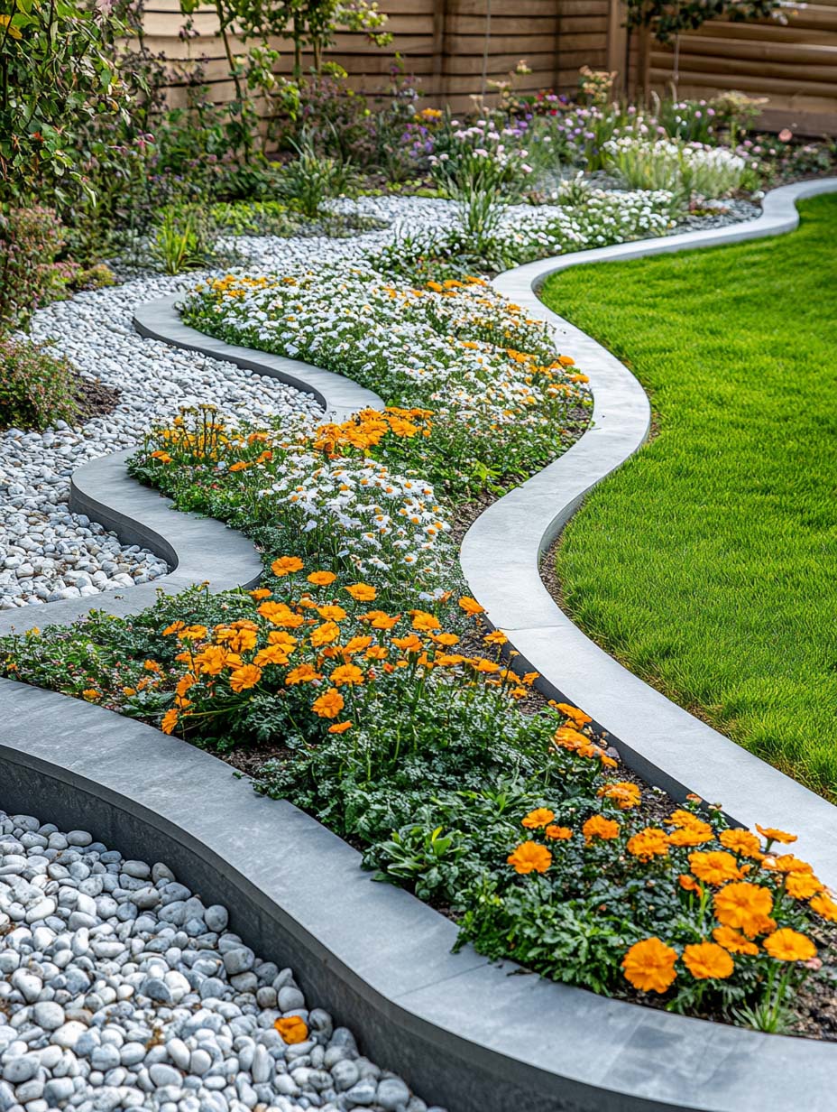 Curved Raised Bed Edging