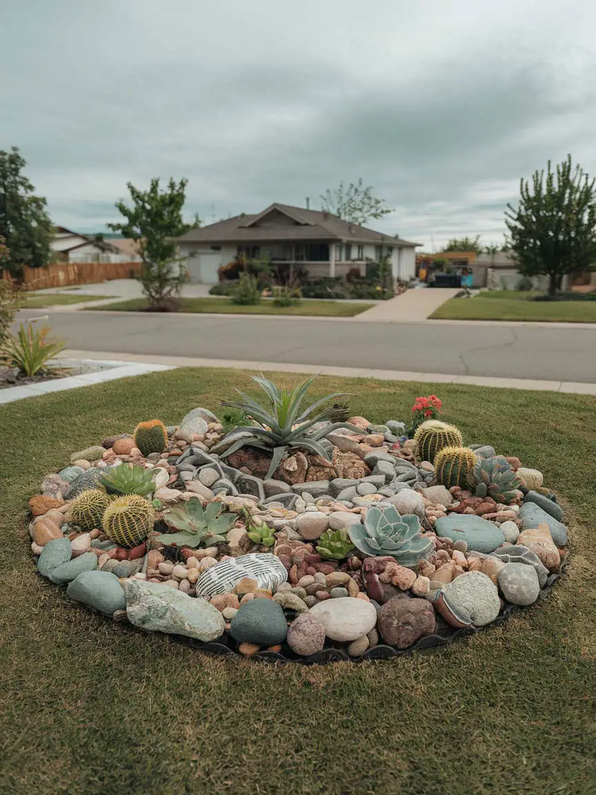 Rock Island Succulent Garden