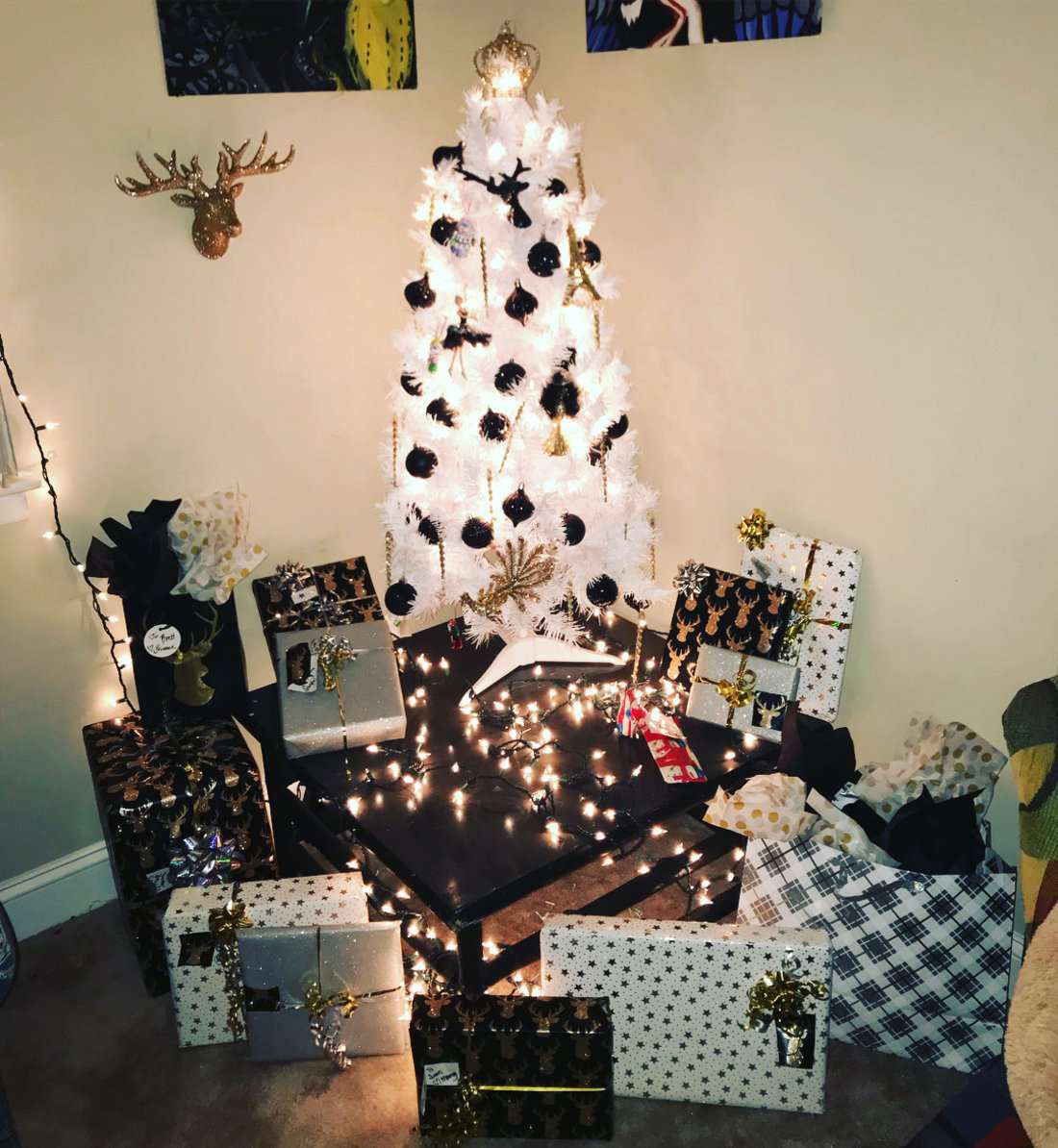 White Glamour Crown Tree