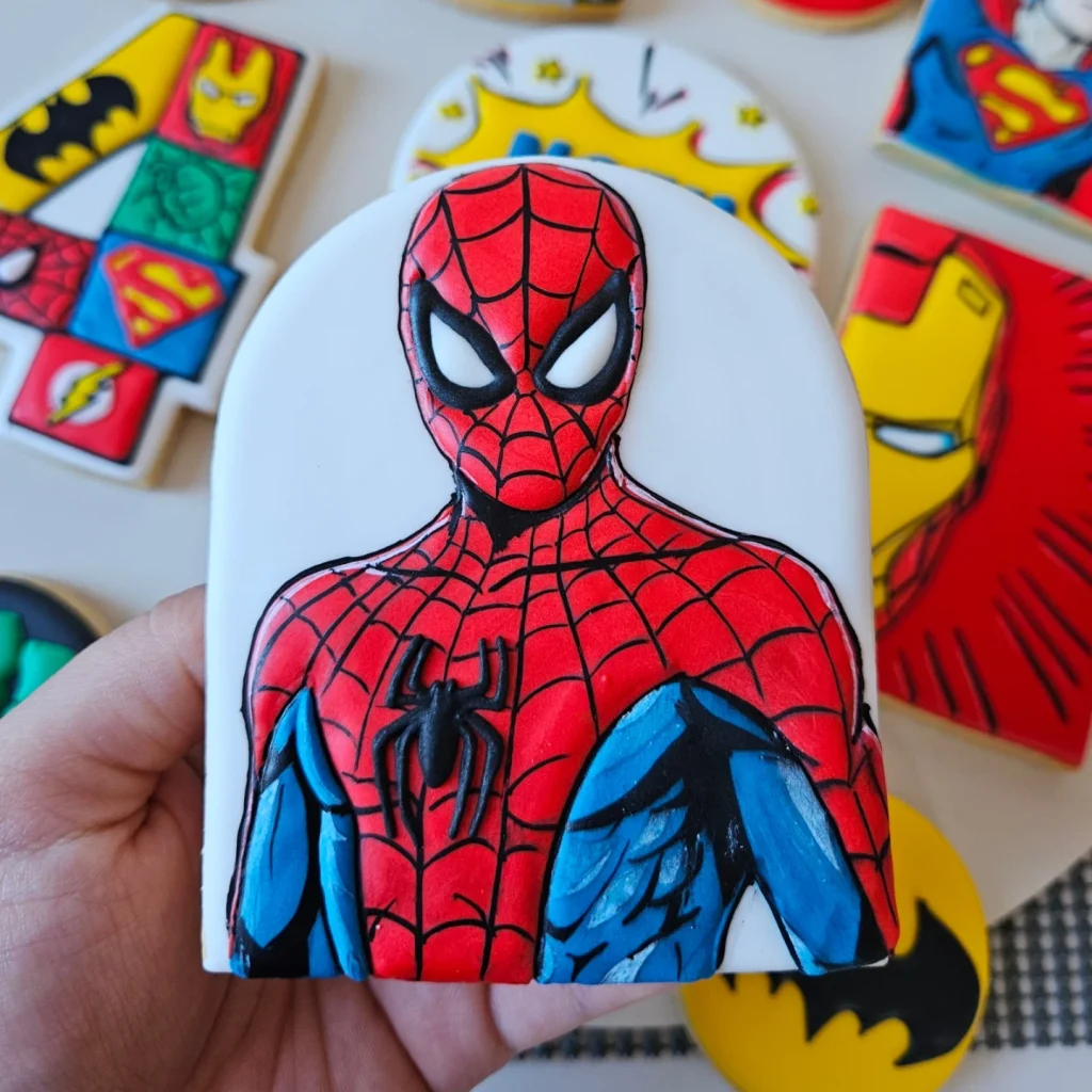 65+ Superhero-Themed Cookies for an Action-Packed Party 5 65+ Superhero-Themed Cookies for an Action-Packed Party 5