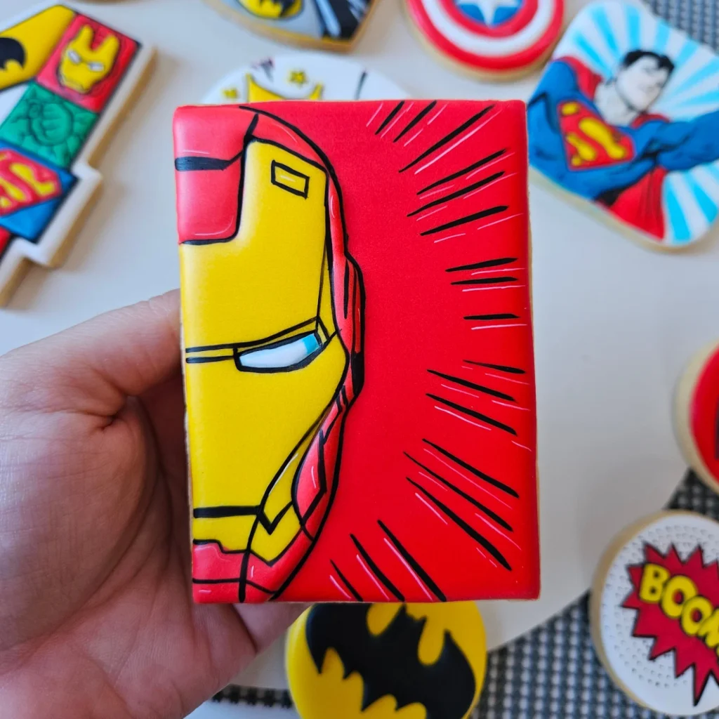 65+ Superhero-Themed Cookies for an Action-Packed Party 9 65+ Superhero-Themed Cookies for an Action-Packed Party 9