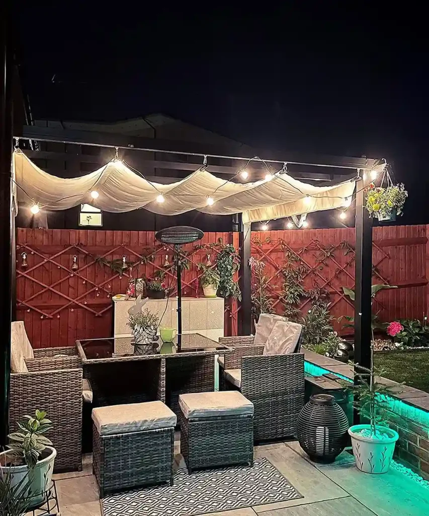 21 Corner Gazebo Ideas to Create a Cozy Backyard Retreat 10