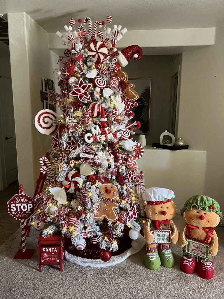 Santa Stop Here Sweet Shop Tree
