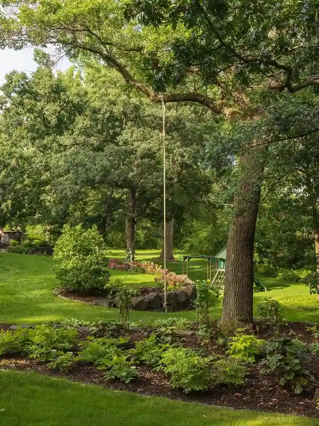21 Boulders Landscaping Ideas for a Stunning Yard 12 Shady Tree Garden Bed Edge