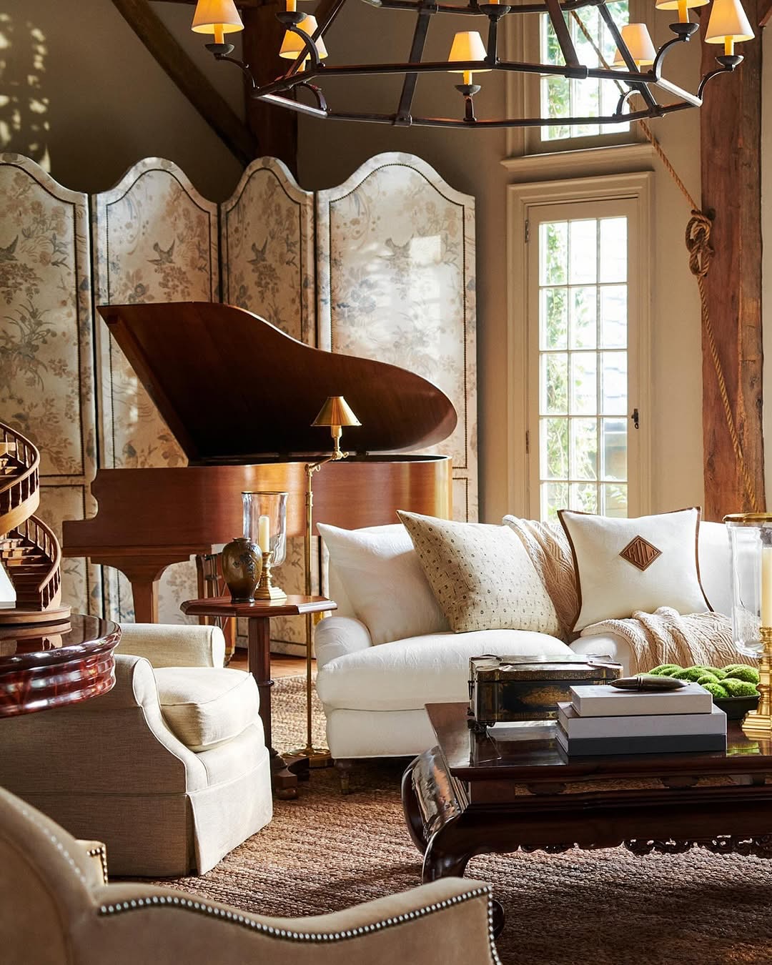 25+ Ralph Lauren Living Room Ideas 4 Equestrian Estate Elegance