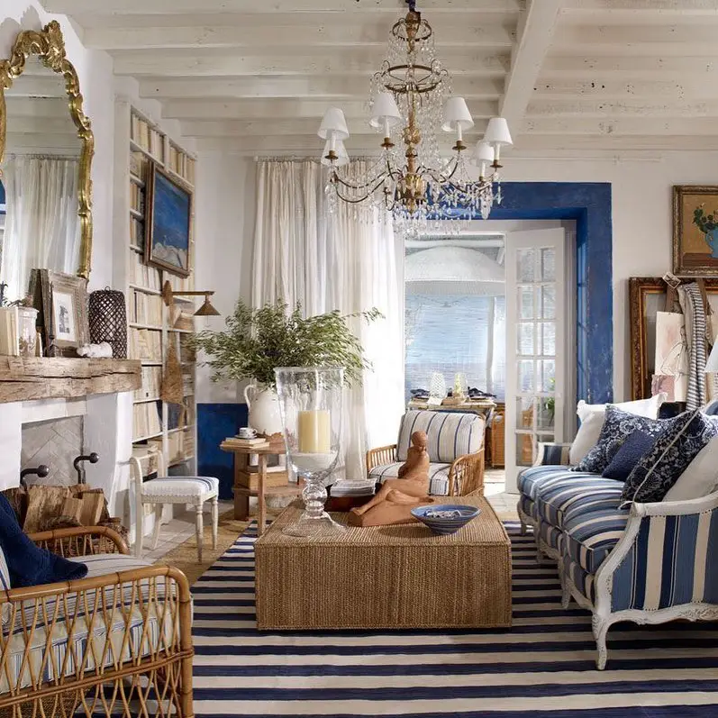 25+ Ralph Lauren Living Room Ideas 12 Nautical Mediterranean Villa