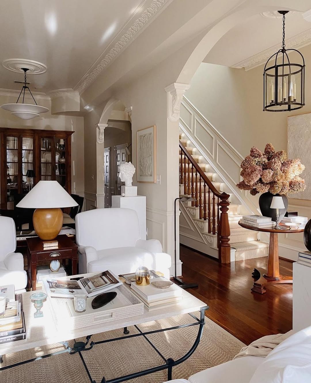 25+ Ralph Lauren Living Room Ideas 13 Architectural Cream Foyer Living Space