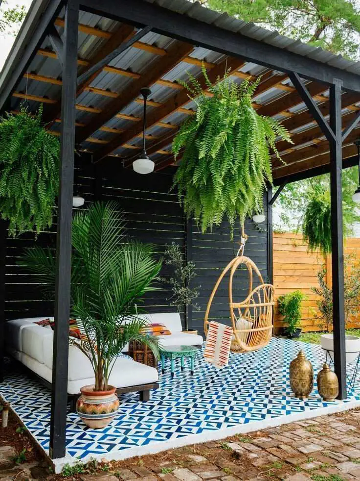 21 Corner Gazebo Ideas to Create a Cozy Backyard Retreat 1